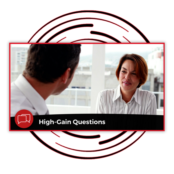 high gain questions for bankers